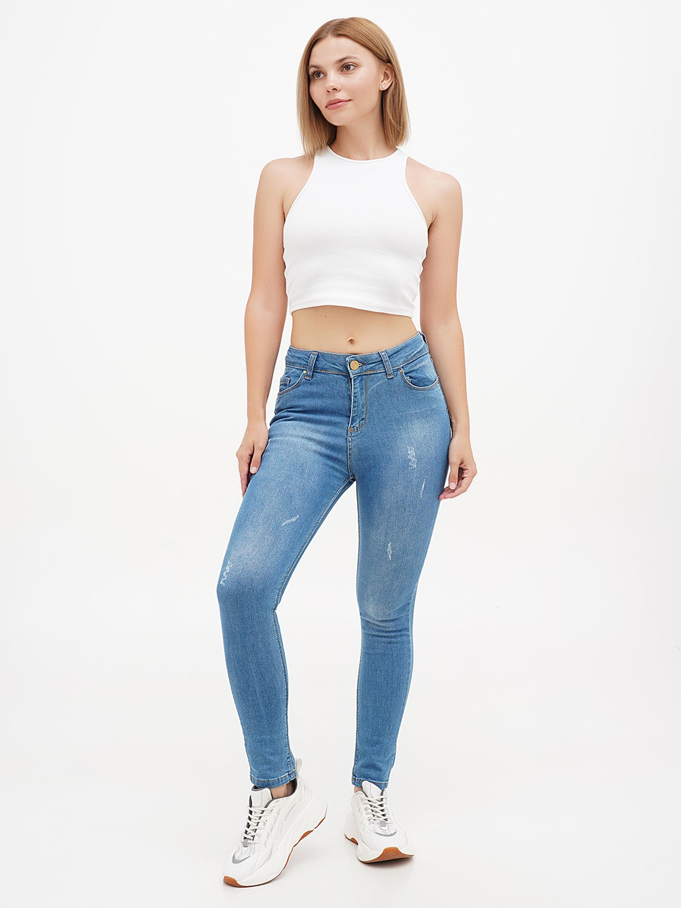 Скіні джинси Sassofono модель A272-SC-1803 Фото