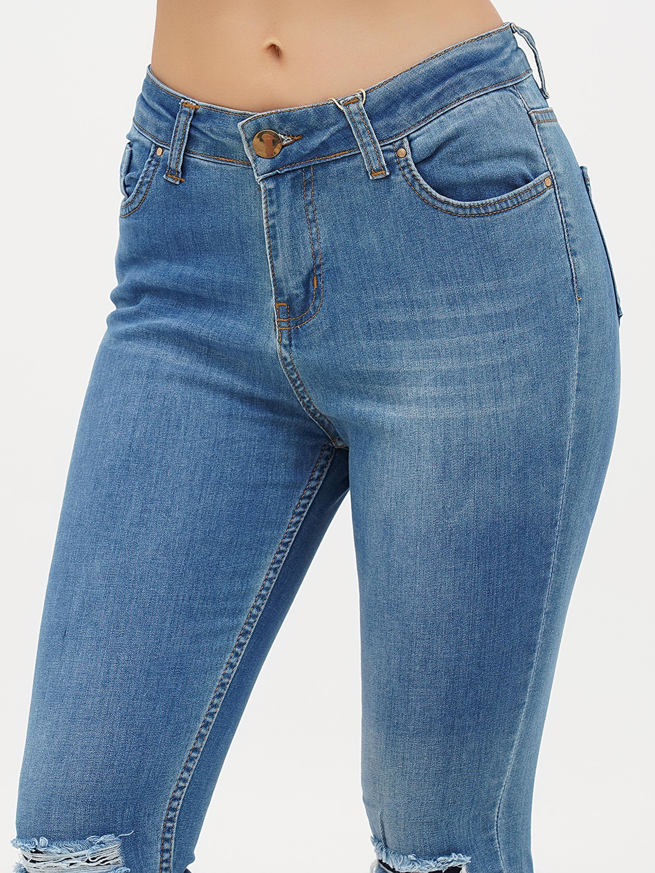 Скинни джинсы Sassofono модель A272-SC-1807 Фото