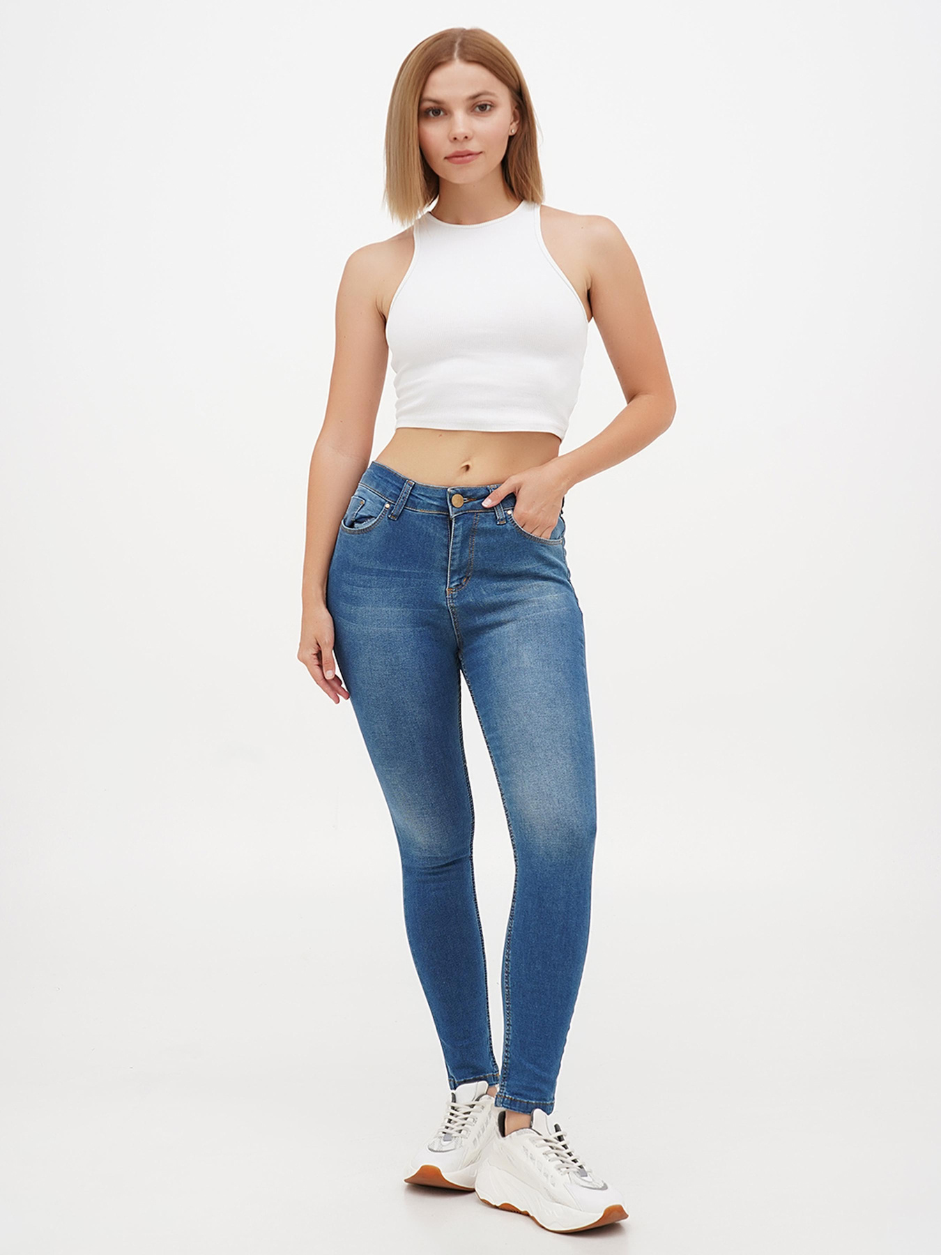 Скіні джинси Sassofono модель A272-SC-1809 Фото