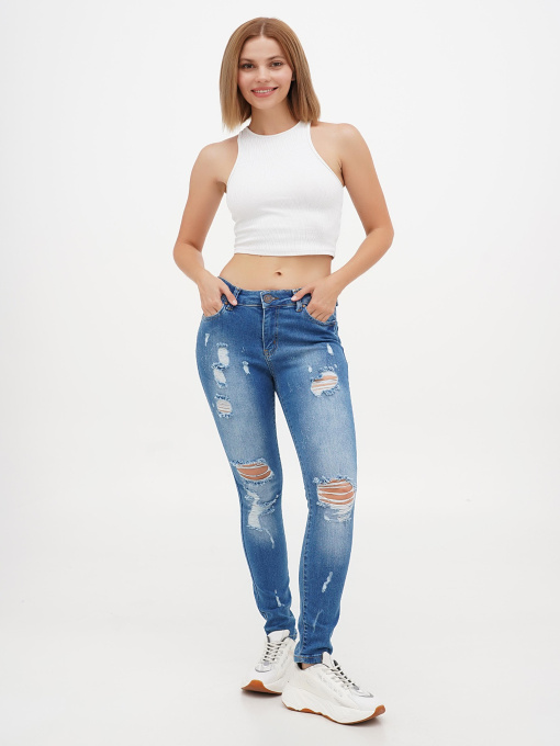 Скіні джинси Sassofono Модель A272-SF-1956 Фото