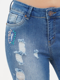 Скинни джинсы Sassofono модель A272-SF-1957 Фото