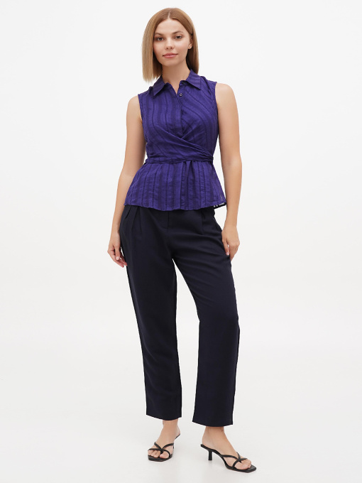 Повсякденні штани Sassofono модель A272-SC-2126_темно_синий Фото