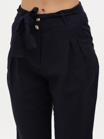 Повсякденні штани Sassofono модель A272-SC-2126_темно_синий Фото