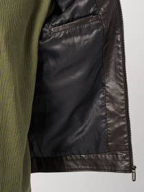 Куртка кожаная Ricco Grande модель k12330br Фото