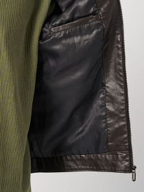 Шкіряна куртка Ricco Grande модель k12330br Шкіряна куртка Ricco Grande модель k12330br Фото