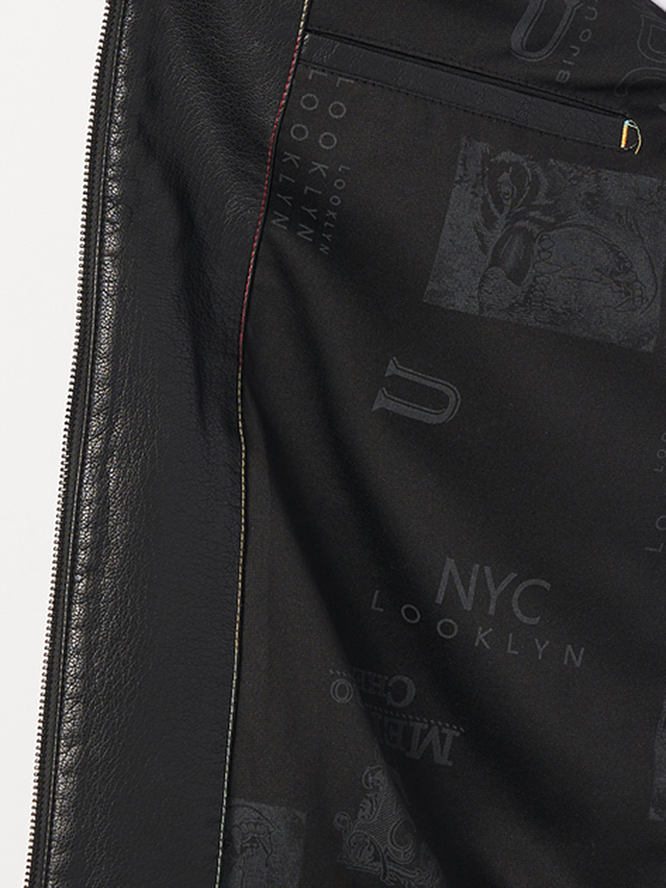 Куртка кожаная Ricco Grande модель k12226bl Фото