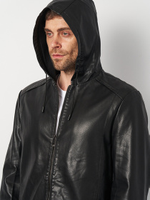 Куртка кожаная Ricco Grande модель k12226bl Фото