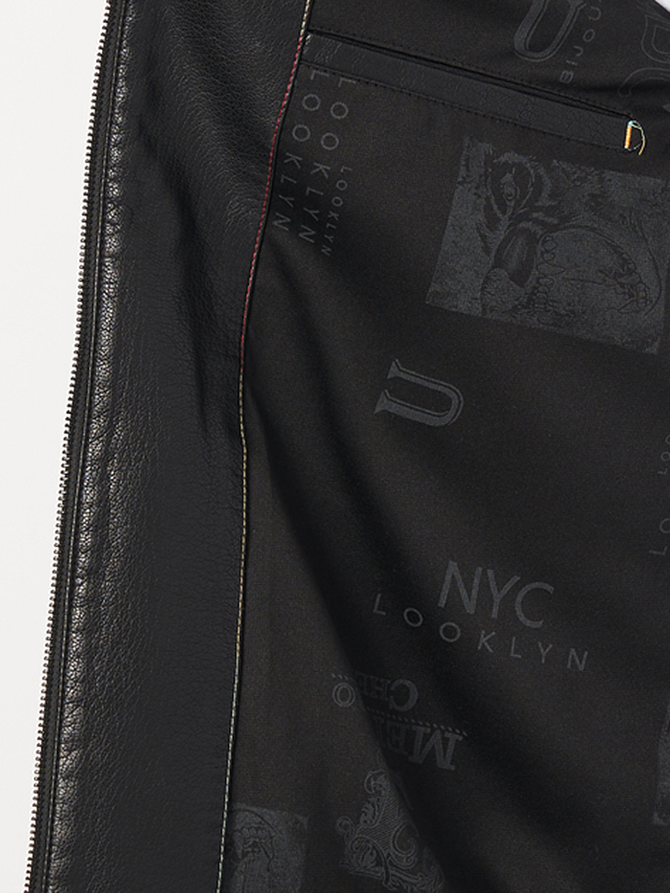 Куртка кожаная Ricco Grande модель k12226bl Фото