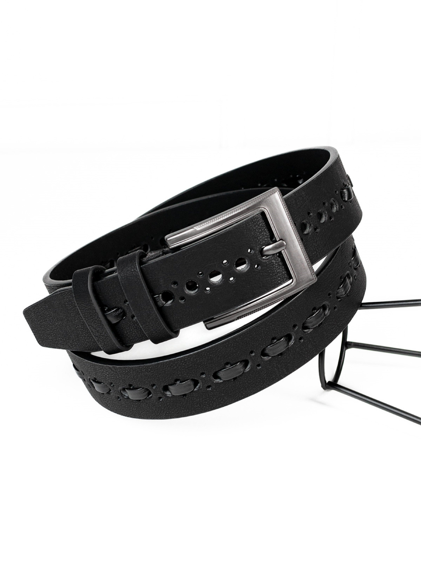 Ремень ISSA Plus модель R1-192_черный Ремень ISSA Plus модель R1-192_черный Фото