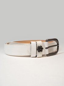 Ремень ISSA Plus модель R1-47_белый Фото