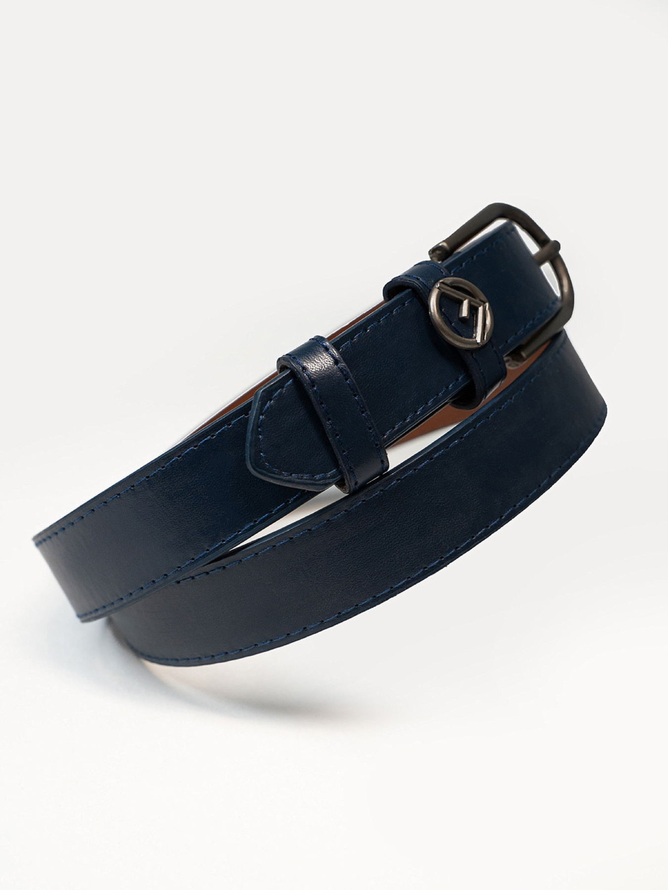 Ремень ISSA Plus модель R1-44_синий Фото