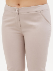 Брюки повседневные Sassofono модель A272-SC-1842_бежевый Фото