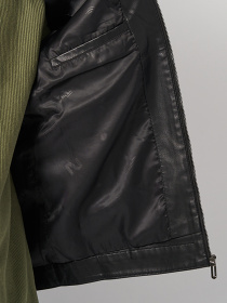 Шкіряна куртка Ricco Grande модель k16699bl Шкіряна куртка Ricco Grande модель k16699bl Фото