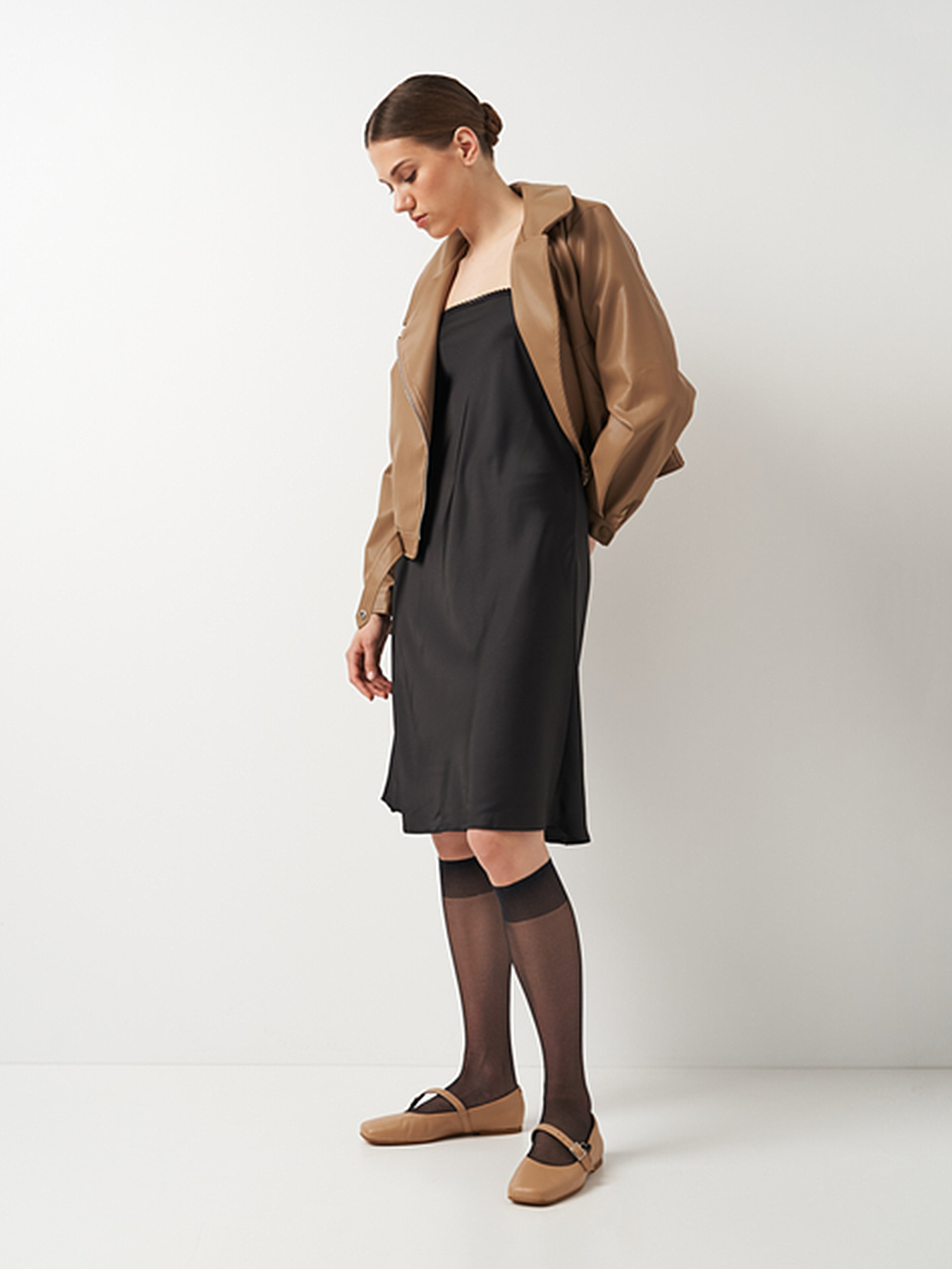 Куртка кожаная Ricco Grande модель k19111be Фото