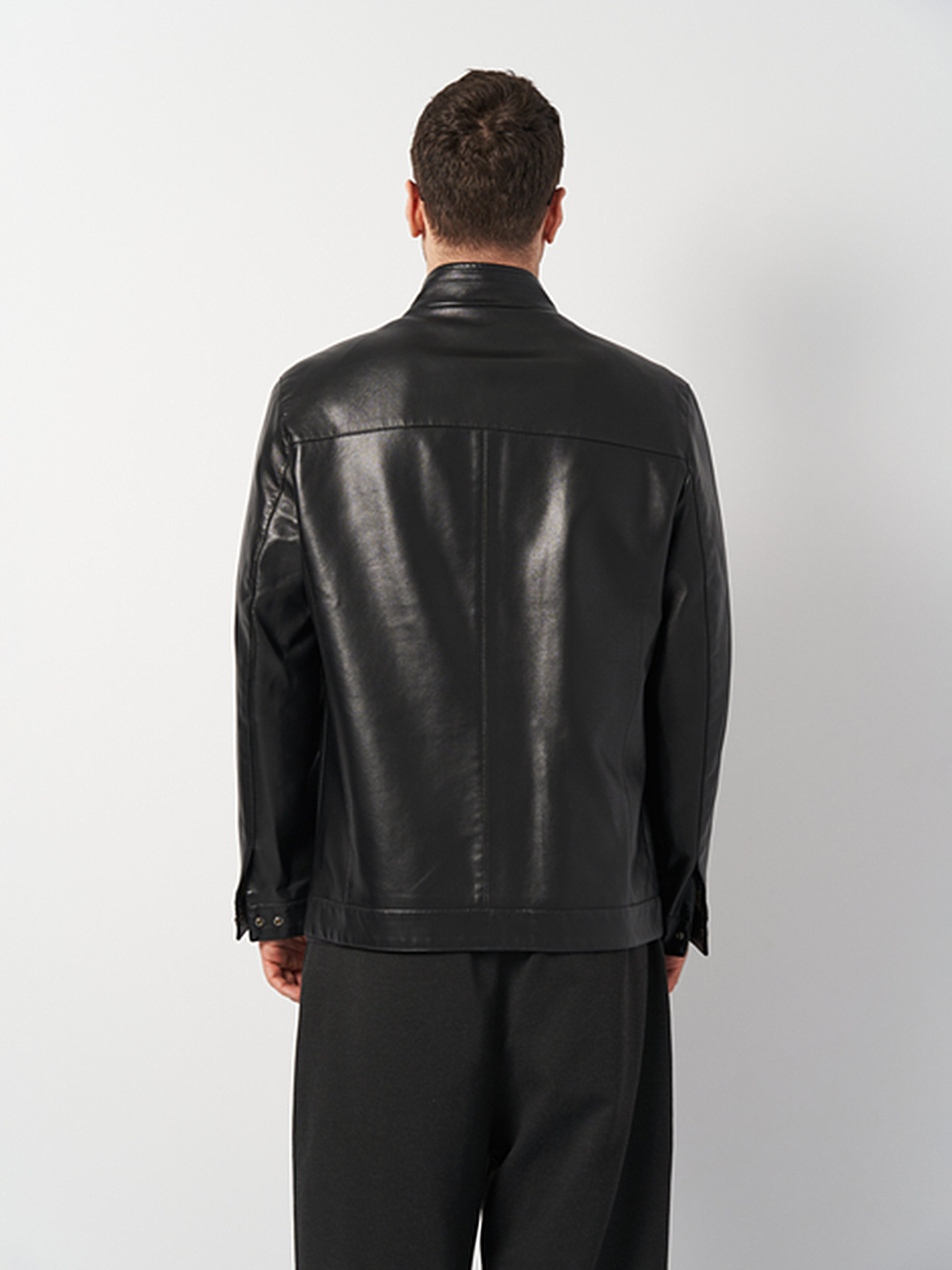 Куртка кожаная Ricco Grande модель k16177bl Фото