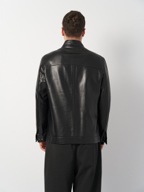 Куртка кожаная Ricco Grande модель k16177bl Фото