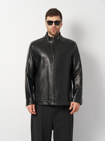 Куртка кожаная Ricco Grande модель k16177bl Фото