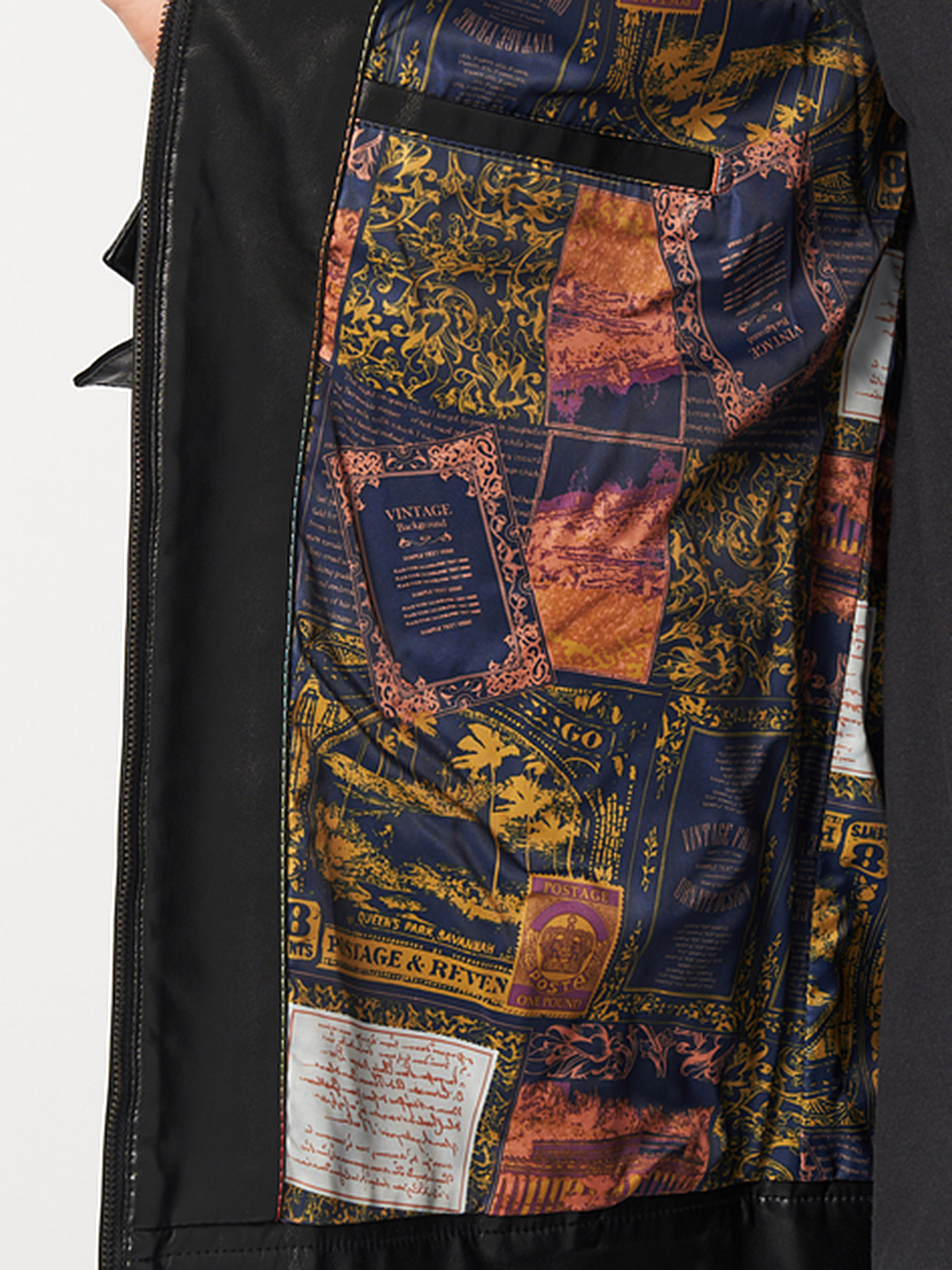 Шкіряна куртка Ricco Grande модель k16177bl Фото