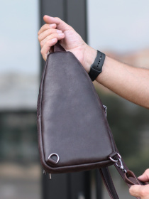 Кросс-боди Legessy модель KR_018-1_Coffee_G Фото