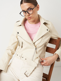 Куртка кожаная Ricco Grande модель k16631be Фото