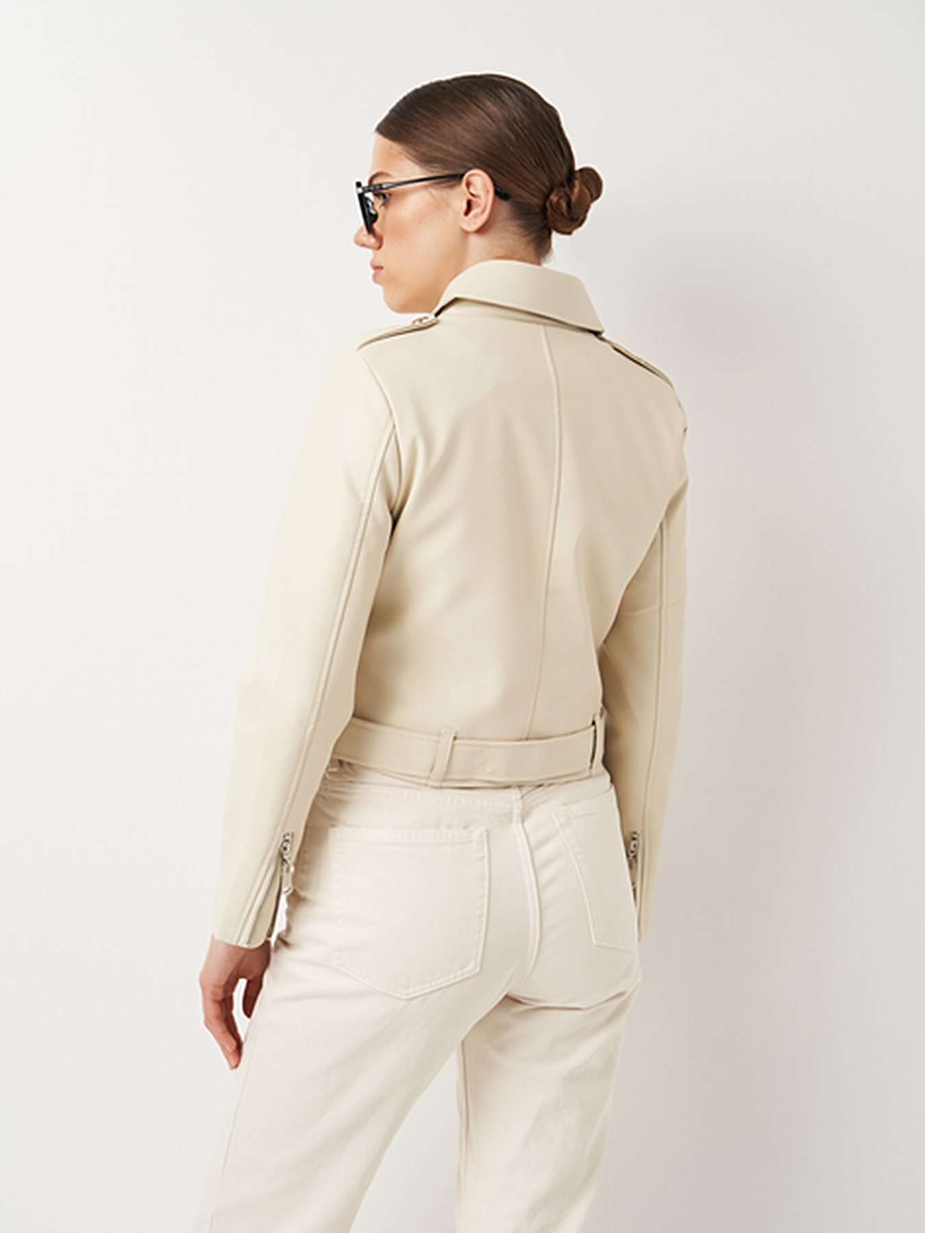 Куртка кожаная Ricco Grande модель k16631be Фото