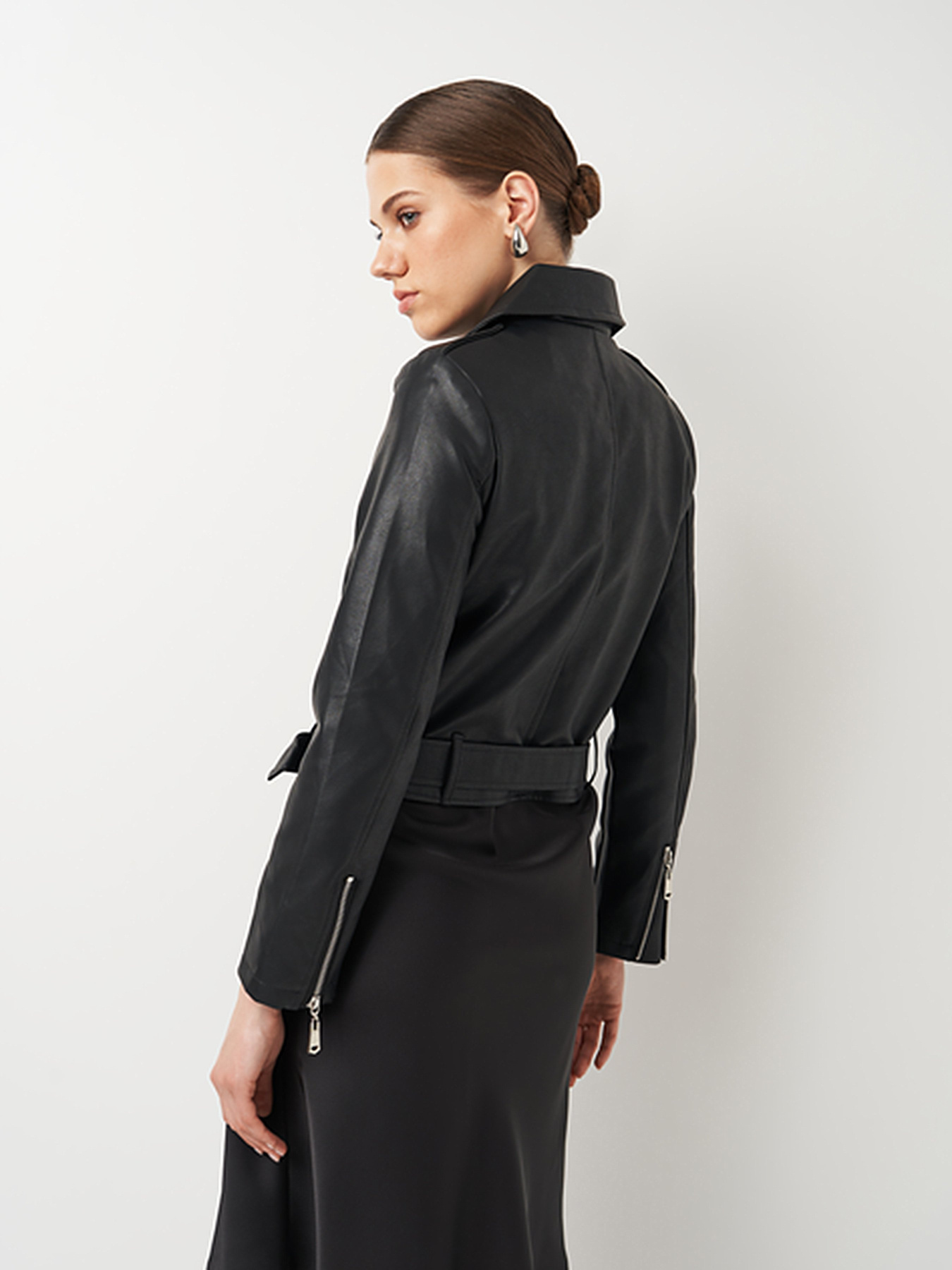 Куртка кожаная Ricco Grande модель k16631bl Фото