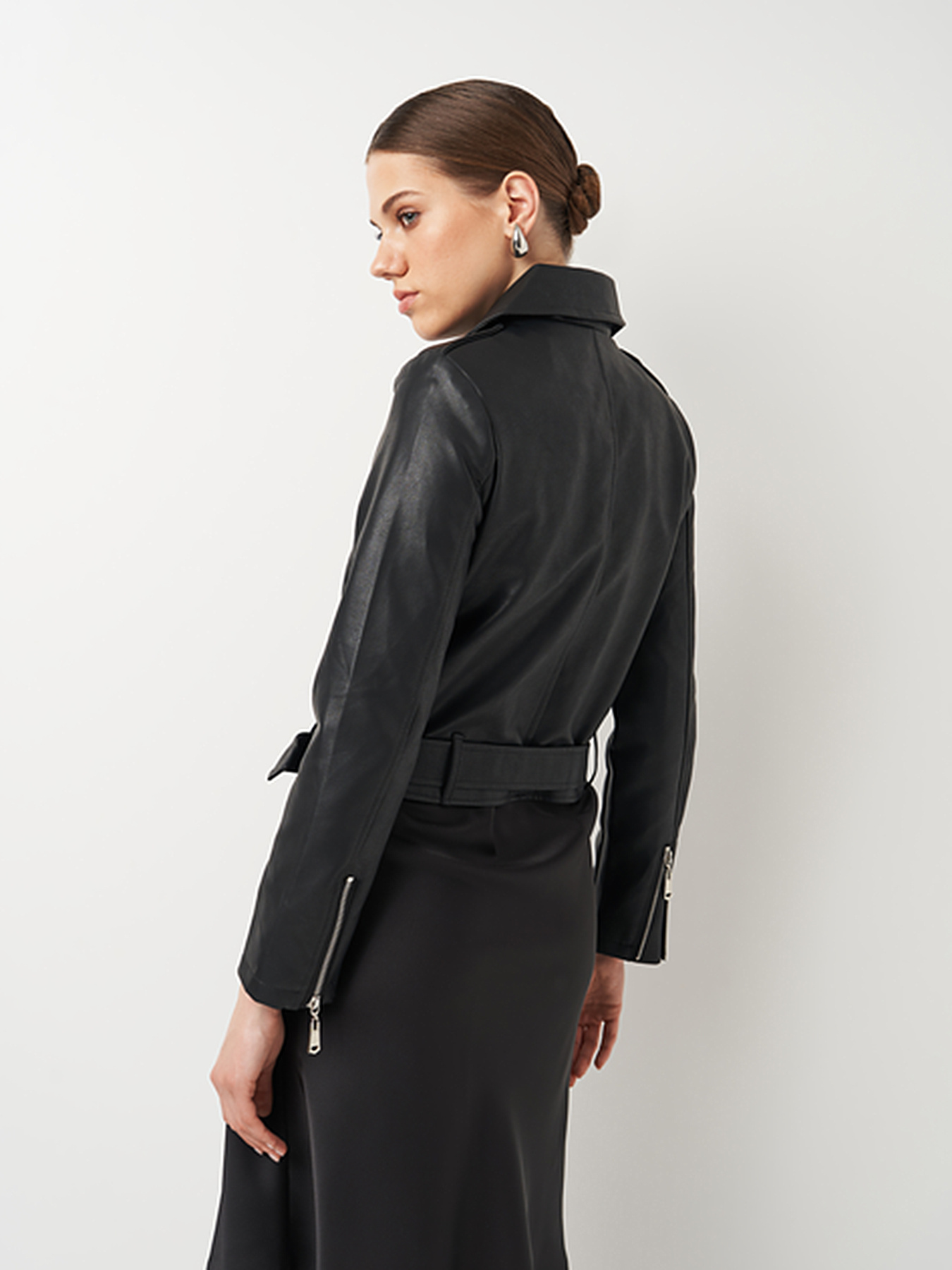 Куртка кожаная Ricco Grande модель k16631bl Фото