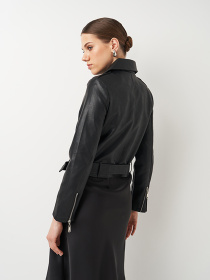 Куртка кожаная Ricco Grande модель k16631bl Фото