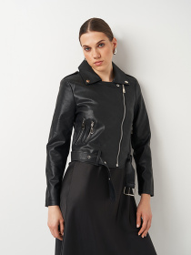 Куртка кожаная Ricco Grande модель k16631bl Фото