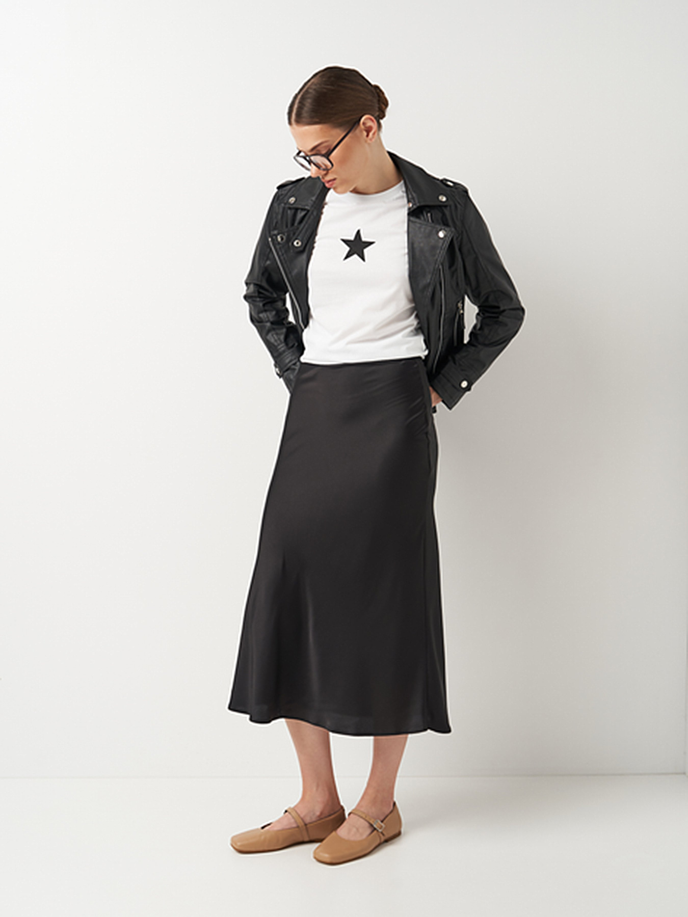 Куртка кожаная Ricco Grande модель k16395bl Фото