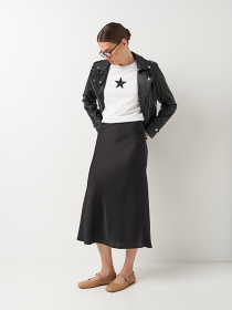 Куртка кожаная Ricco Grande модель k16395bl Фото