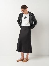 Куртка кожаная Ricco Grande модель k16395bl Фото