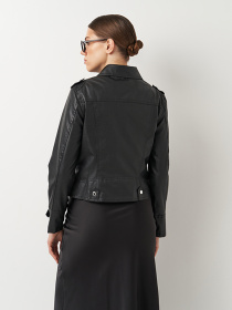 Куртка кожаная Ricco Grande модель k16395bl Фото