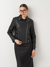 Куртка кожаная Ricco Grande модель k16395bl Фото