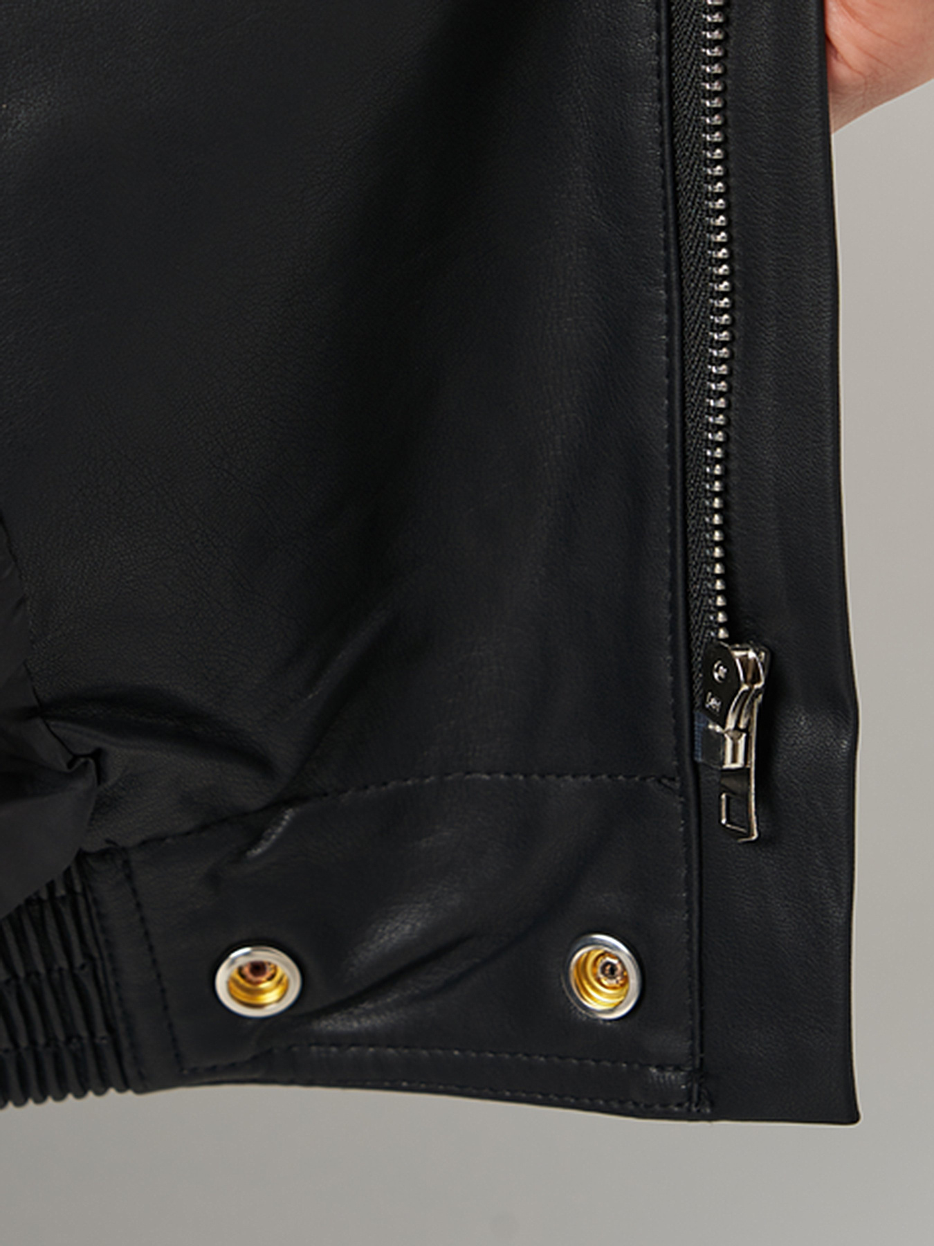 Куртка кожаная Ricco Grande модель k12065bl Фото