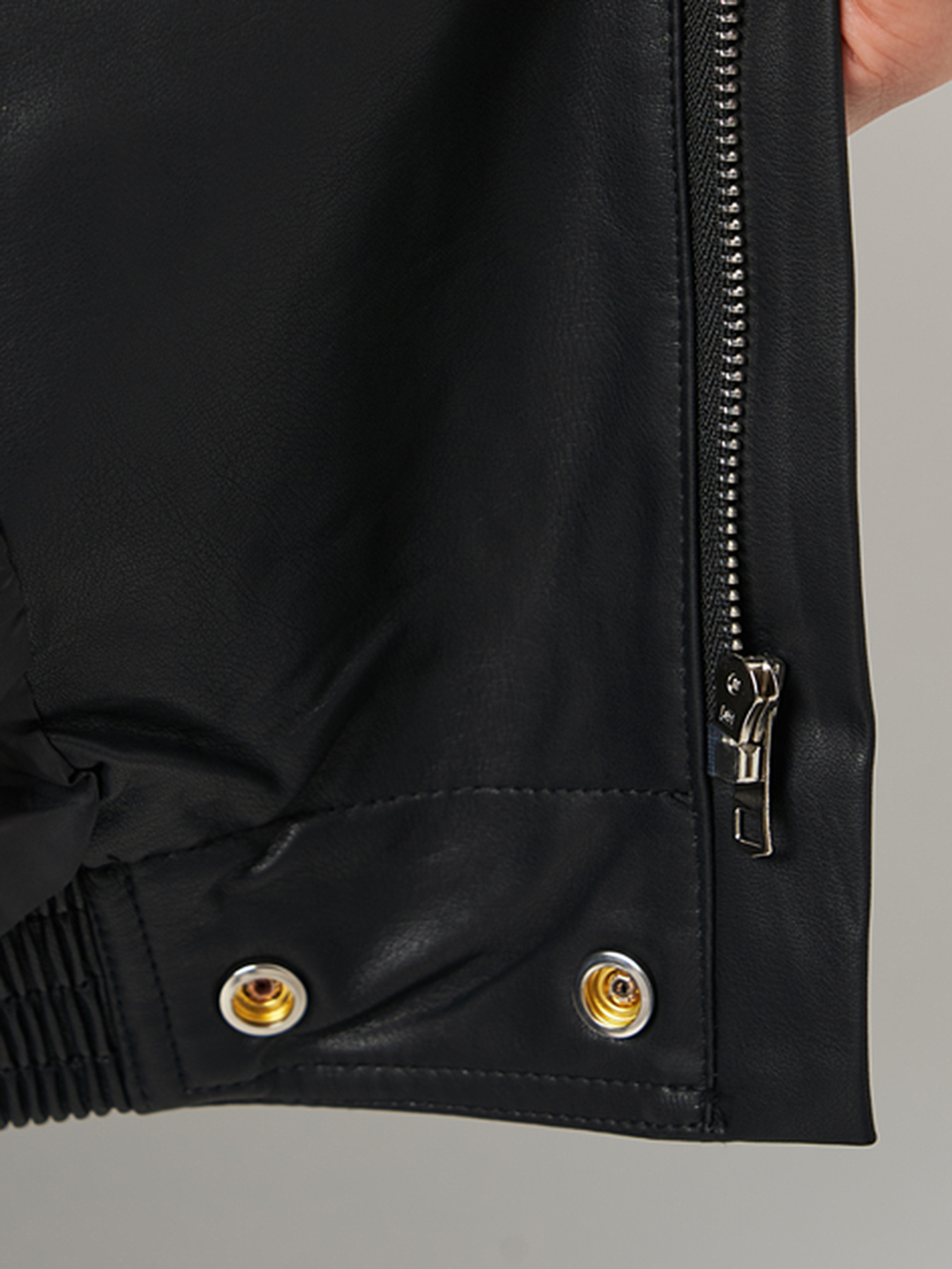 Куртка кожаная Ricco Grande модель k12065bl Фото