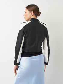 Куртка кожаная Ricco Grande модель k12219bl Фото