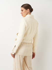 Куртка кожаная Ricco Grande модель k12361m Фото