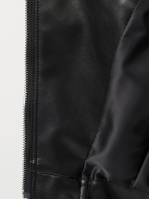 Шкіряна куртка Ricco Grande модель k12363bl Шкіряна куртка Ricco Grande модель k12363bl Фото