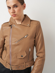 Куртка кожаная Ricco Grande модель k16608t Фото