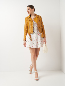 Куртка кожаная Ricco Grande модель k16608y Фото