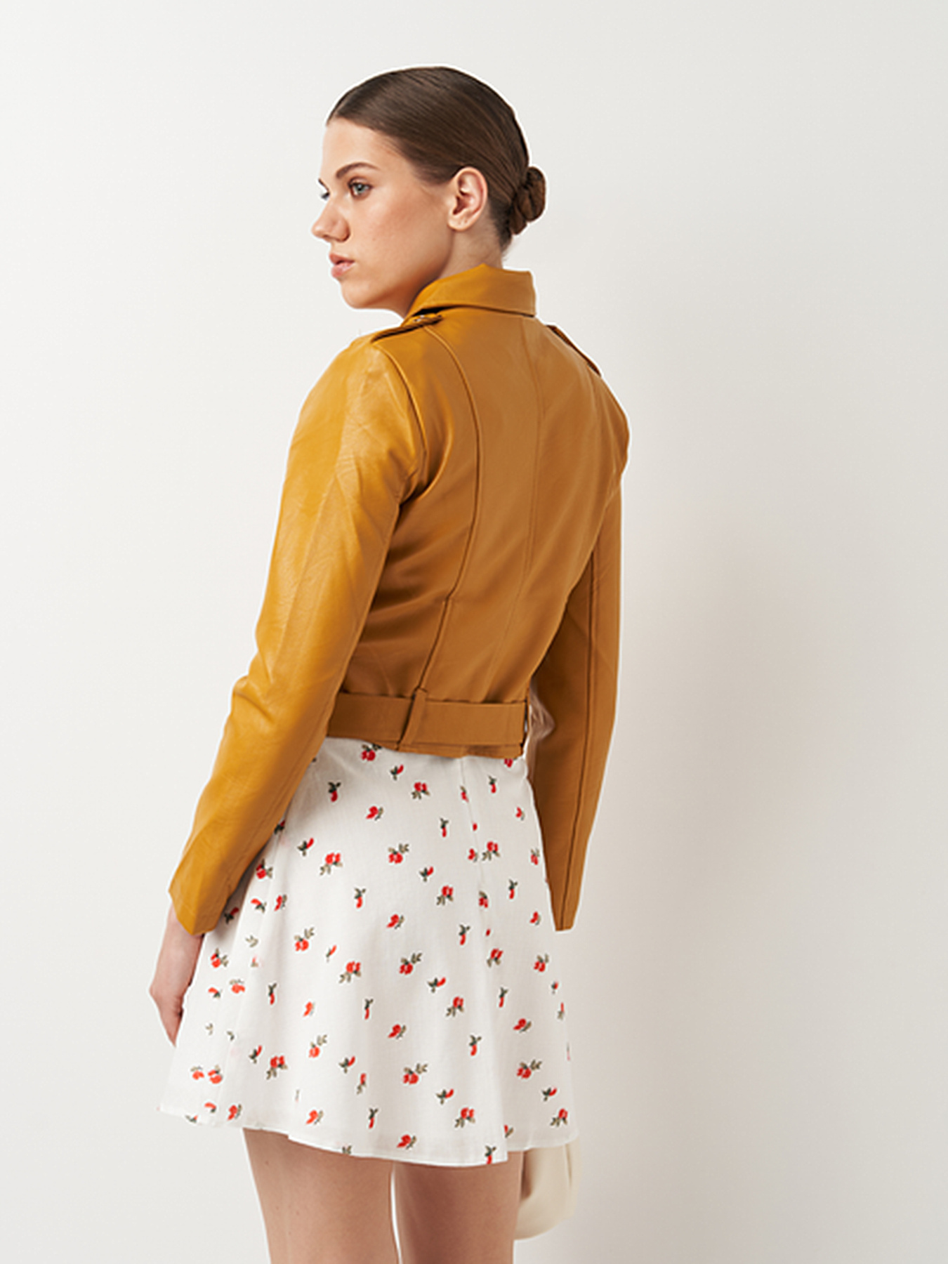 Куртка кожаная Ricco Grande модель k16608y Фото