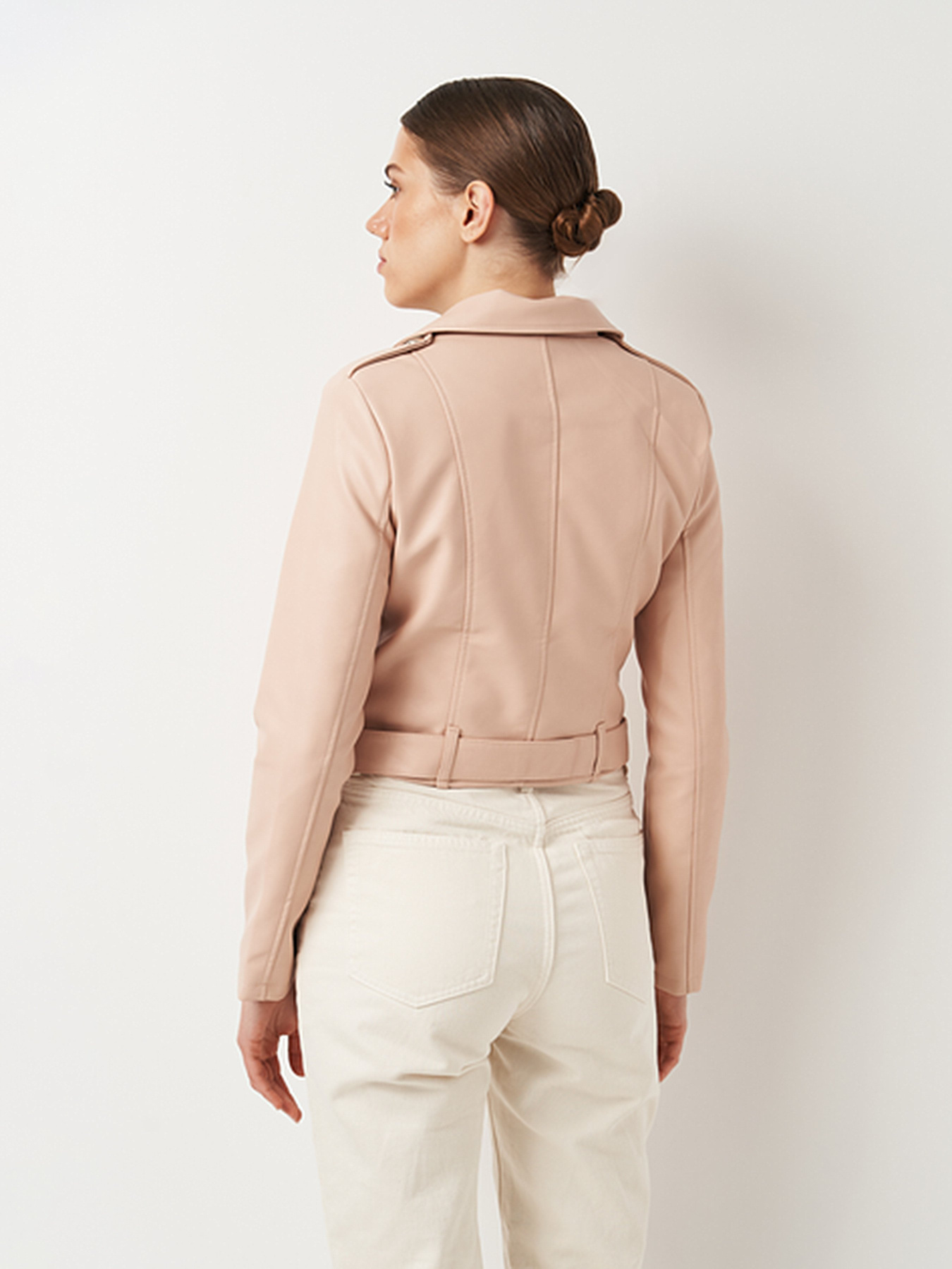 Куртка кожаная Ricco Grande модель k16608p Фото