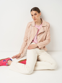 Куртка кожаная Ricco Grande модель k16608p Фото