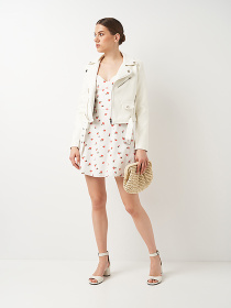 Куртка кожаная Ricco Grande модель k16608w Фото