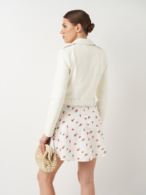 Куртка кожаная Ricco Grande модель k16608w Фото