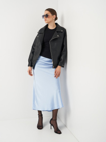 Куртка кожаная Ricco Grande модель k1c238bl Фото