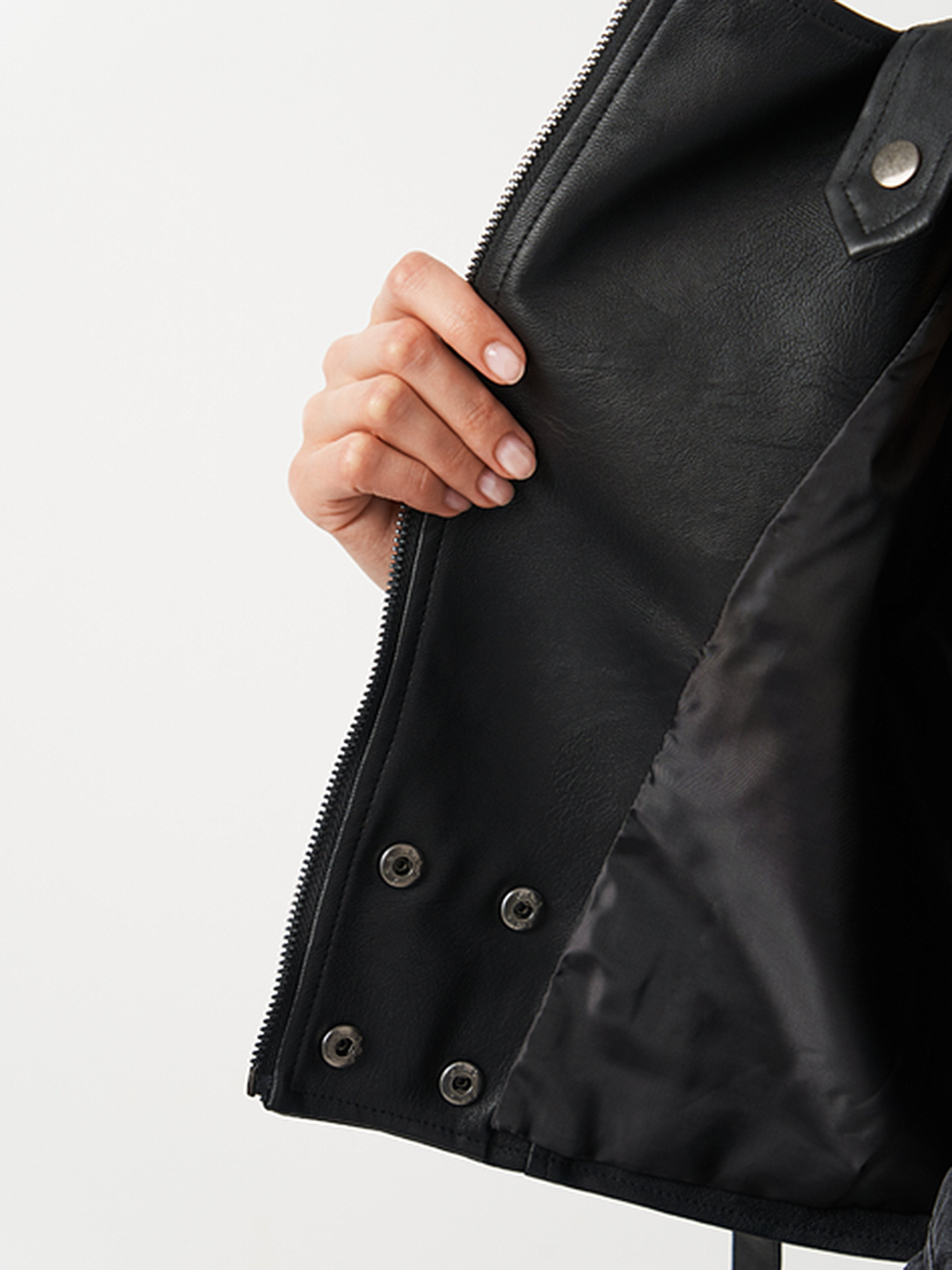 Куртка кожаная Ricco Grande модель k16605bl Фото