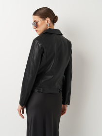 Куртка кожаная Ricco Grande модель k16708bl Фото