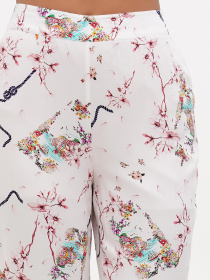 Повсякденні штани Sassofono модель A272-SF-1703_молочный Фото